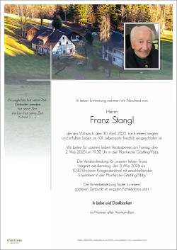 Parte von Franz Stangl