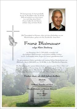 Parte von Franz Blaimauer