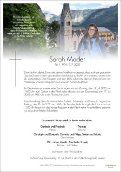 Parte von Sarah Moder