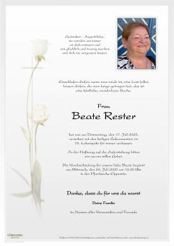 Parte von Beate Rester