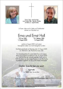 Parte von Erna und Ernst Holl