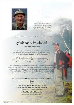 Parte von Johann Helmel