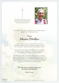 Parte von Dörfler Maria