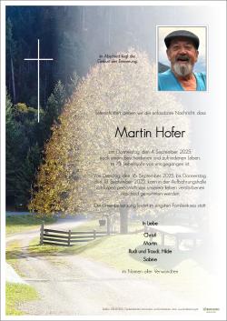 Parte von Martin Hofer