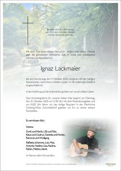 Parte von Ignaz Lackmaier