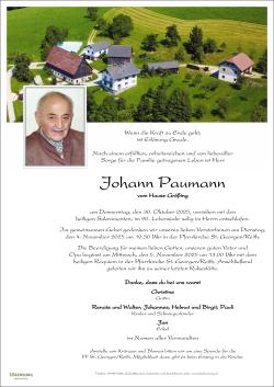 Parte von Johann Paumann