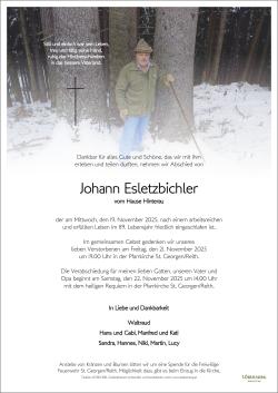 Parte von Johann Esletzbichler