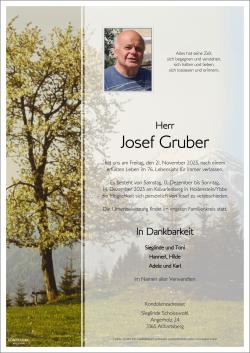 Parte von Josef Gruber