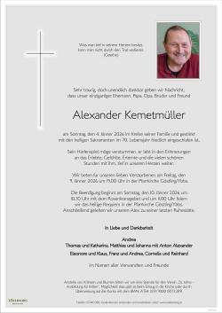 Parte von Alexander Kemetmüller