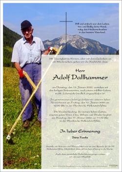 Parte von Adolf Dallhammer