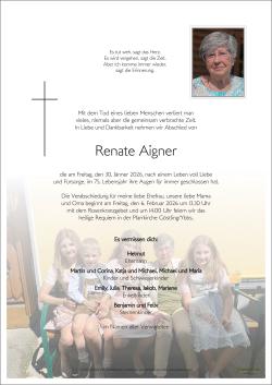 Parte von Renate Aigner