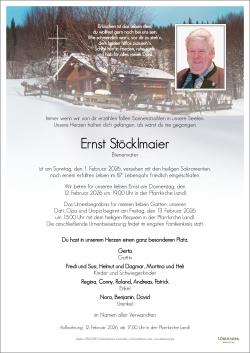 Parte von Ernst Stöcklmaier