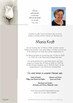 Parte von Maria Kraft