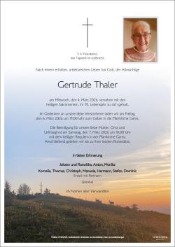 Parte von Gertrude Thaler