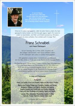 Parte von Franz Schnabel