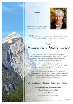 Parte von Annemarie Weiklmeier