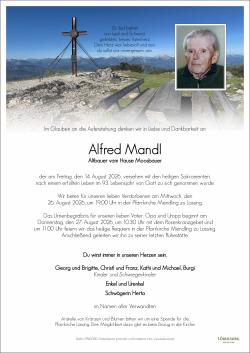 Parte von Alfred Mandl