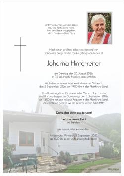 Parte von Johanna Hinterreiter