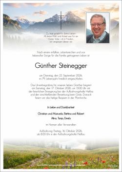 Parte von Günther Steinegger