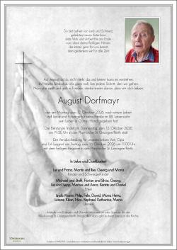 Parte von August Dorfmayr