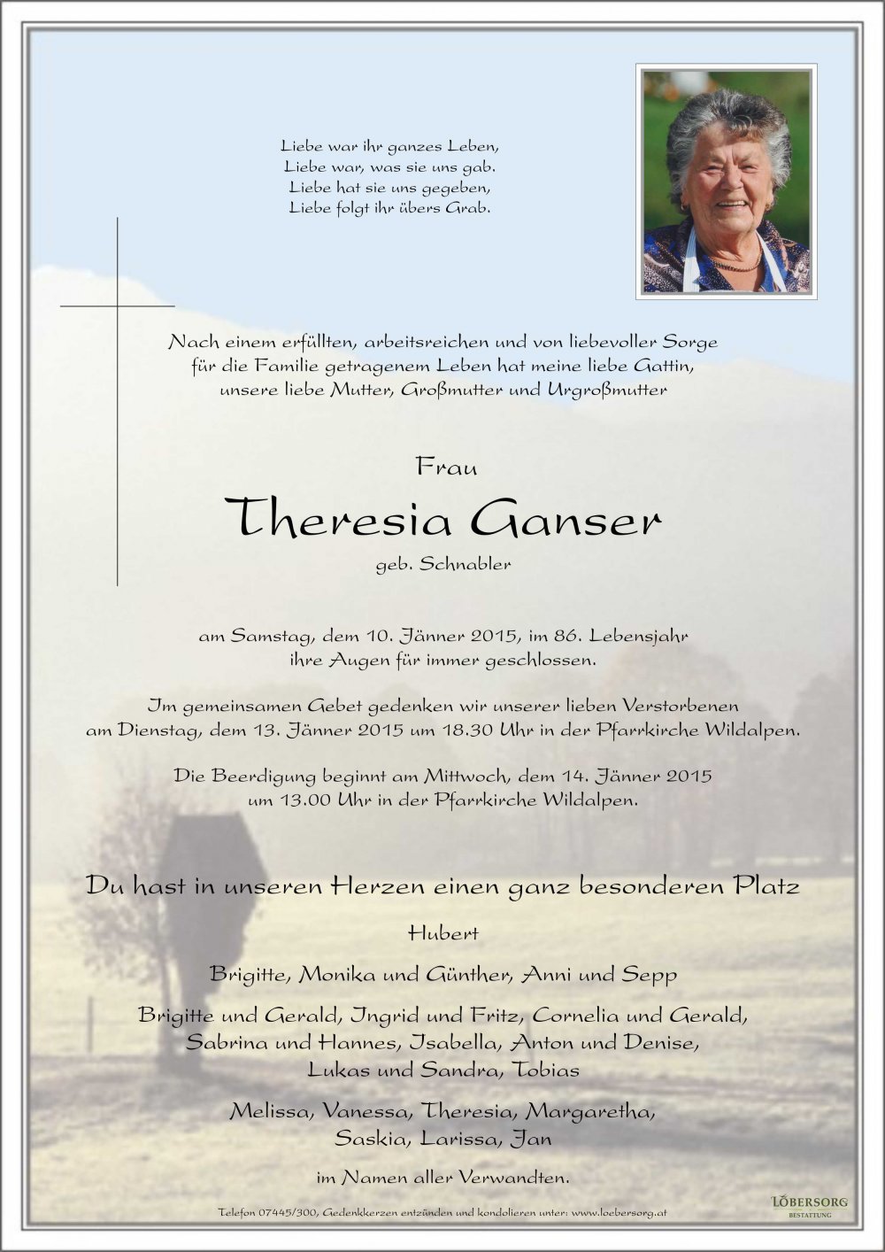 Parte von Theresia Ganser