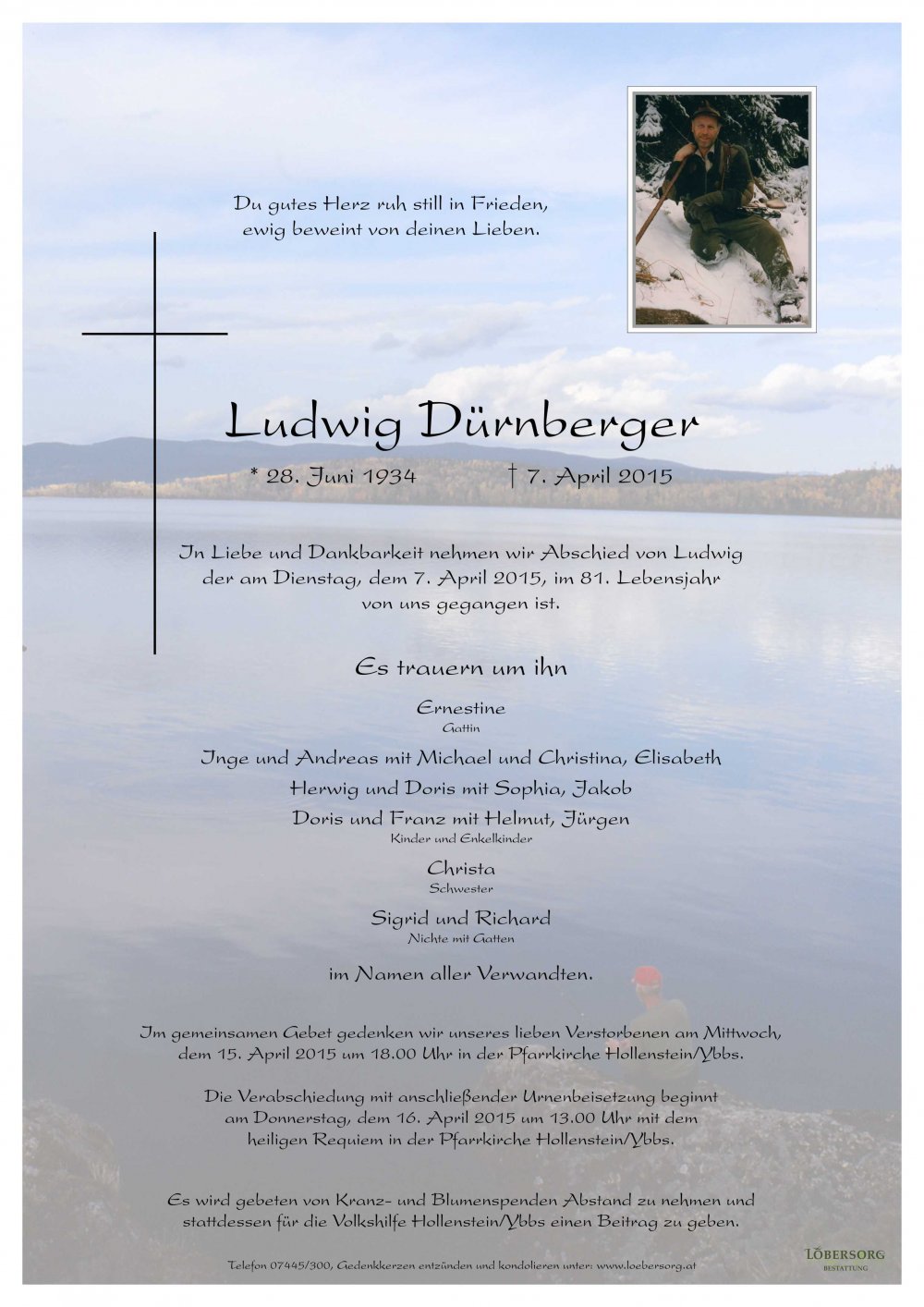 Parte von Ludwig Dürnberger