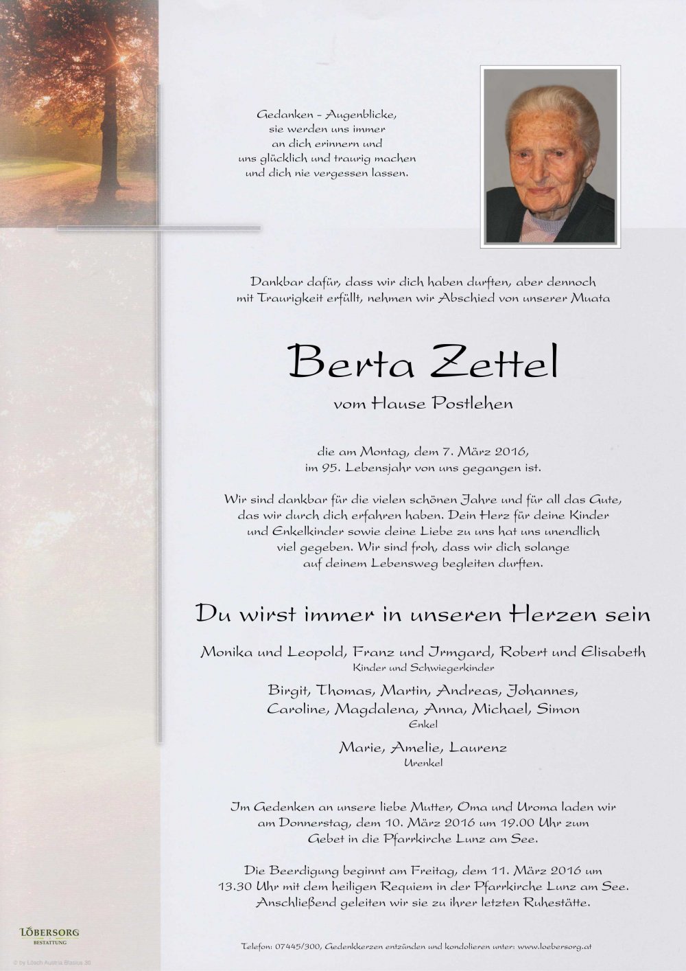 Parte von Berta Zettel