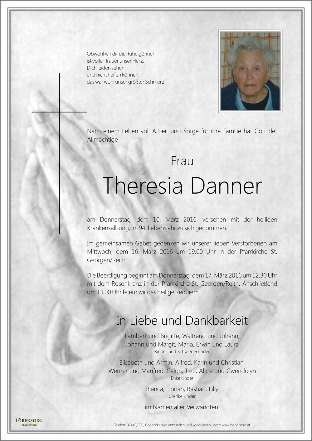 Parte von Theresia Danner