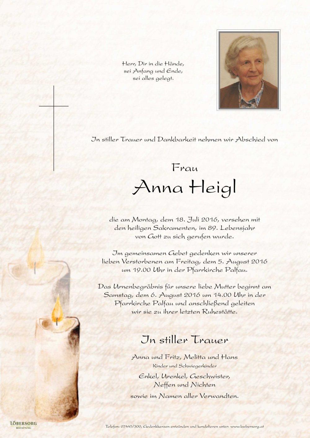 Parte von Anna Heigl