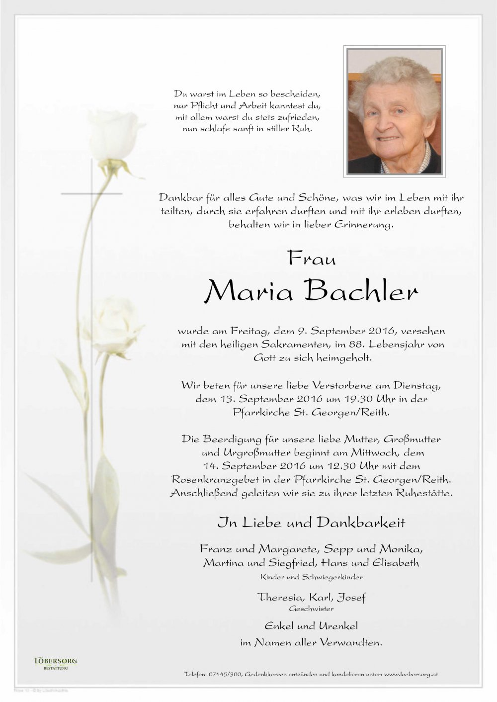 Parte von Maria Bachler