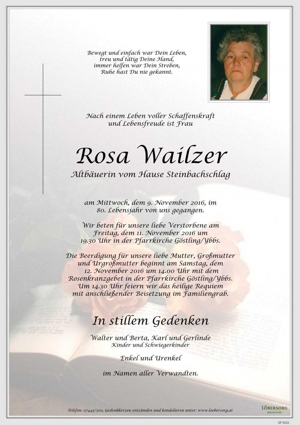 Parte von Rosa Wailzer