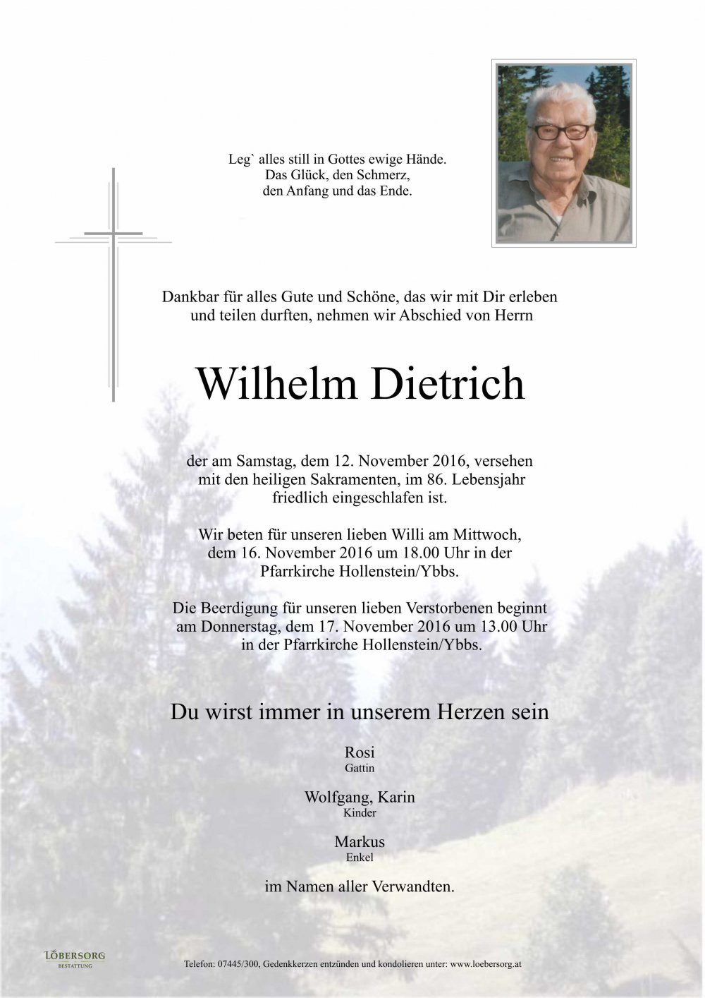 Parte von Wilhelm Dietrich