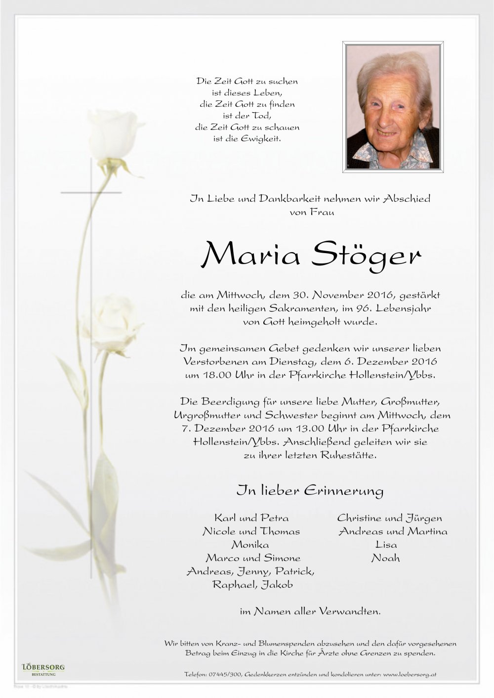 Parte von Maria Stöger