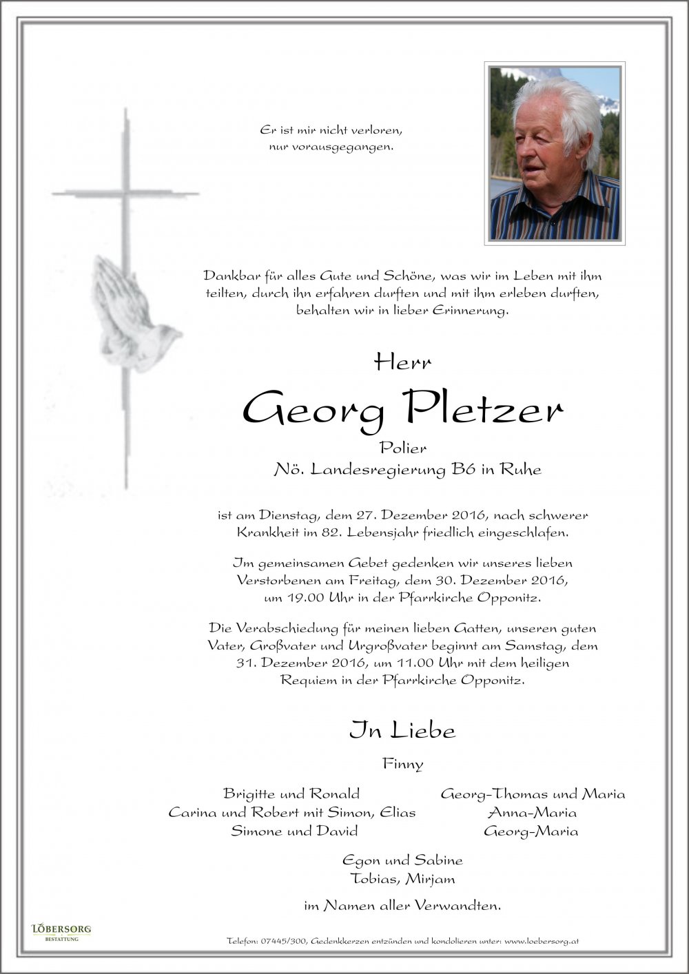 Parte von Georg Pletzer