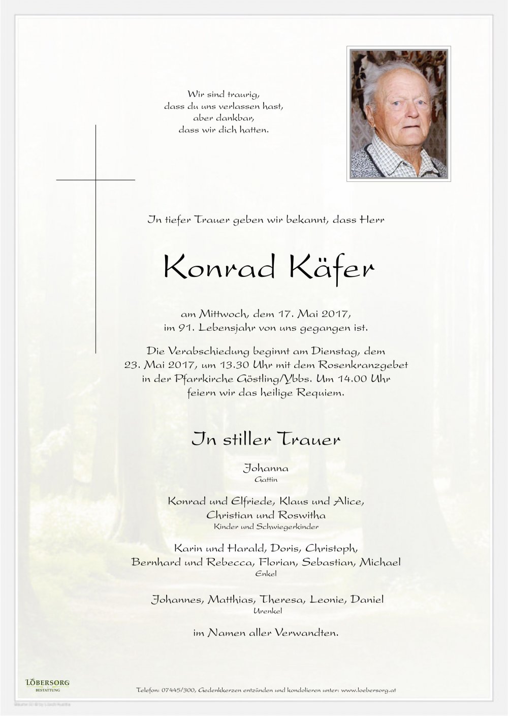 Parte von Konrad Käfer