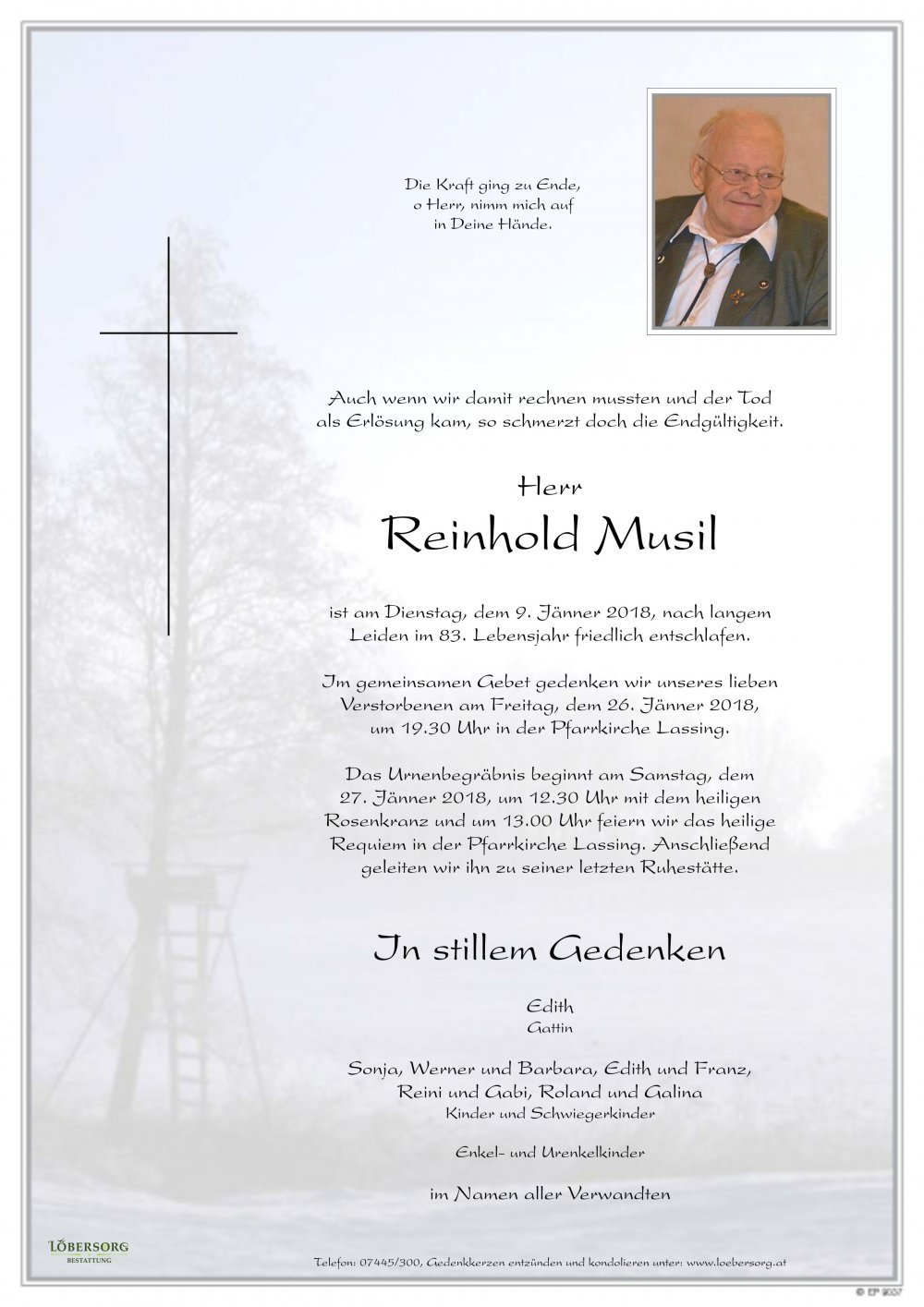 Parte von Reinhold Musil