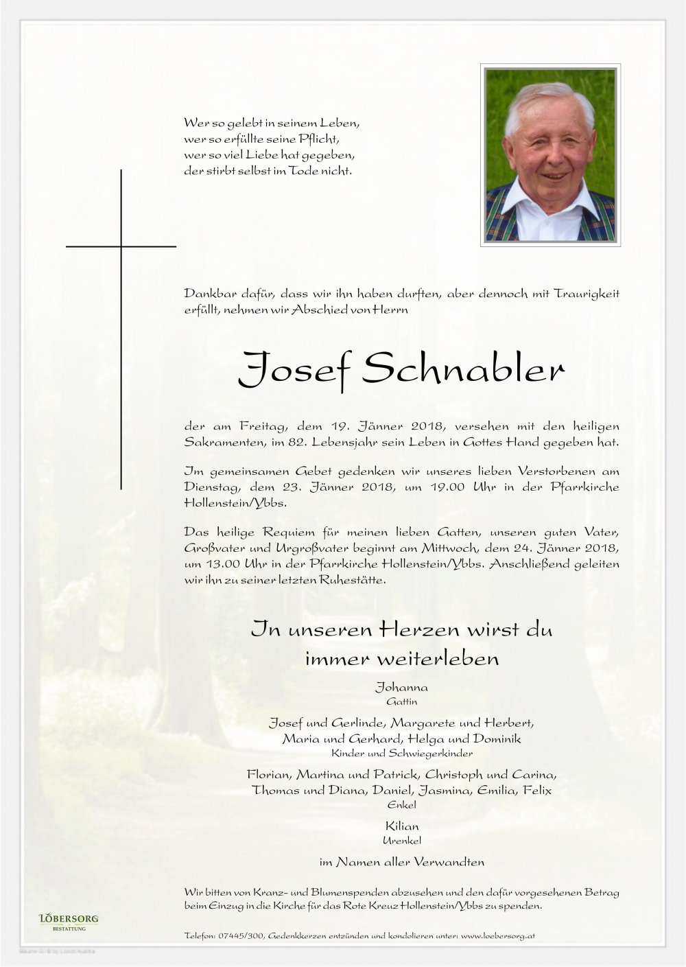 Parte von Josef Schnabler