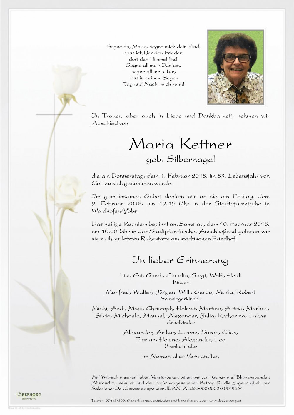 Parte von Maria Kettner