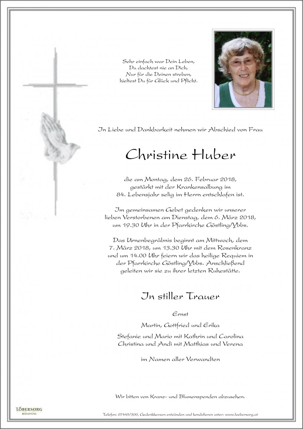 Parte von Christine Huber