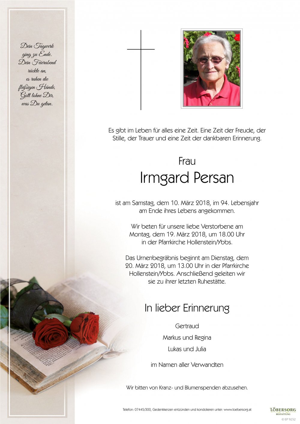 Parte von Irmgard Persan