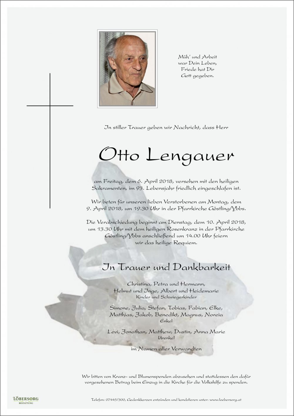 Parte von Otto Lengauer