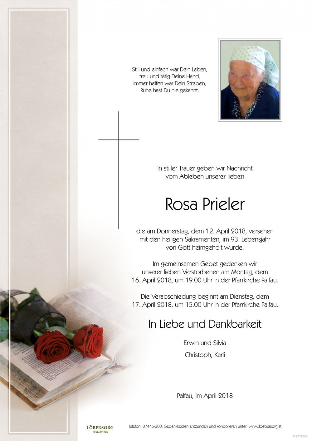 Parte von Rosa Prieler