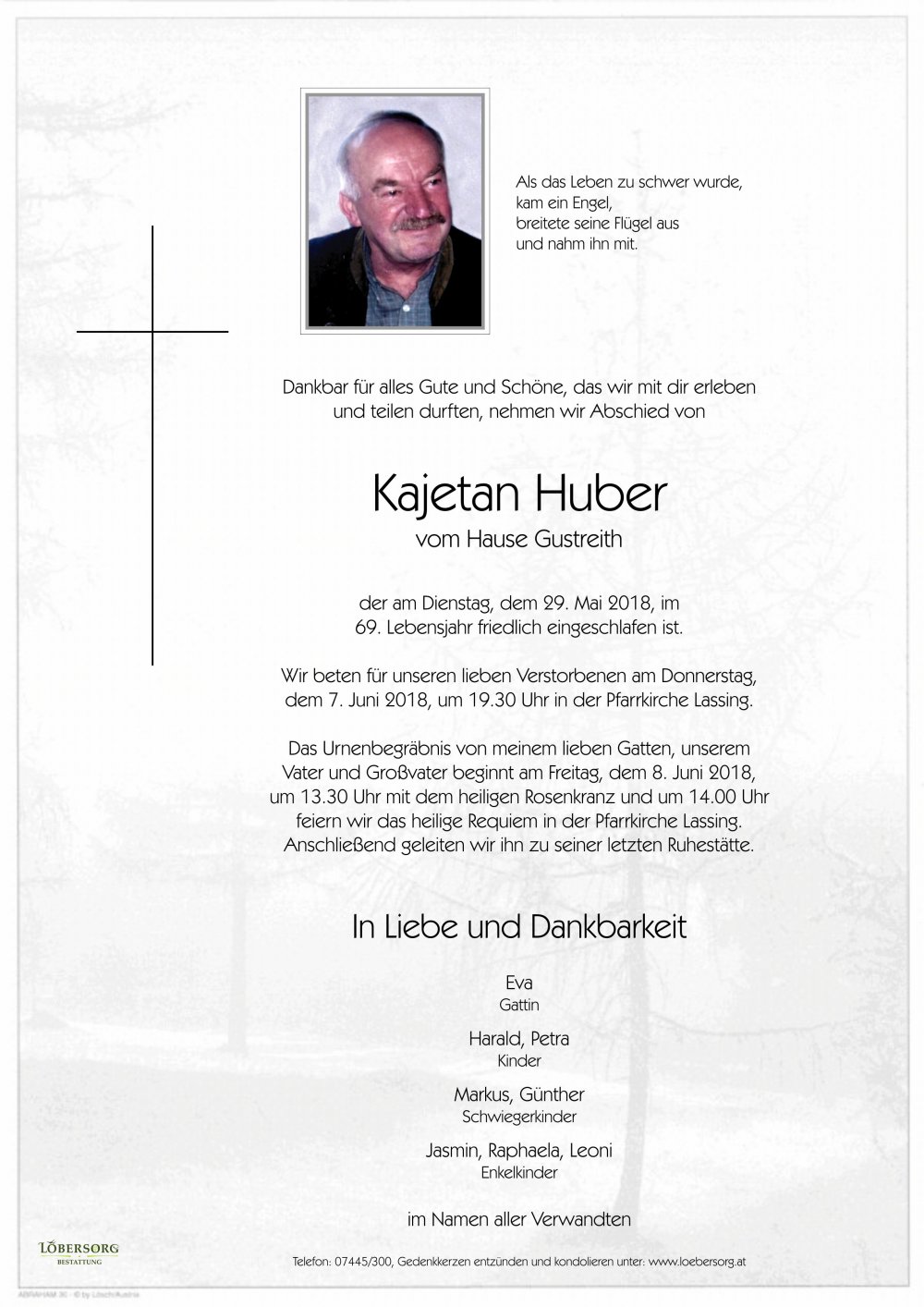 Parte von Kajetan Huber