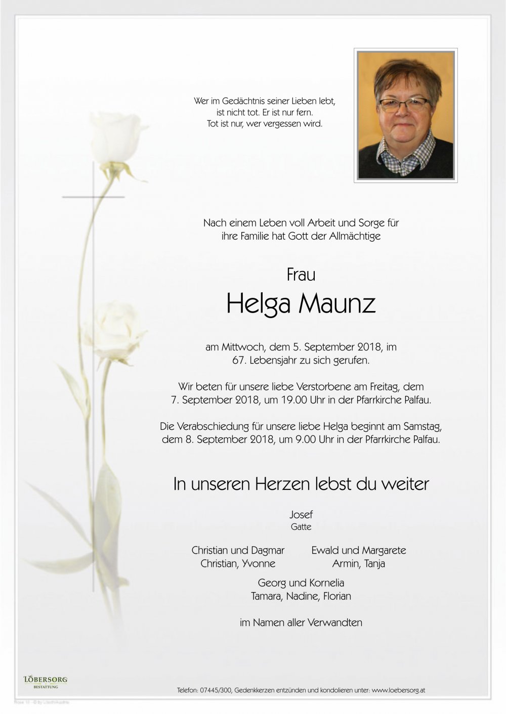 Parte von Helga Maunz