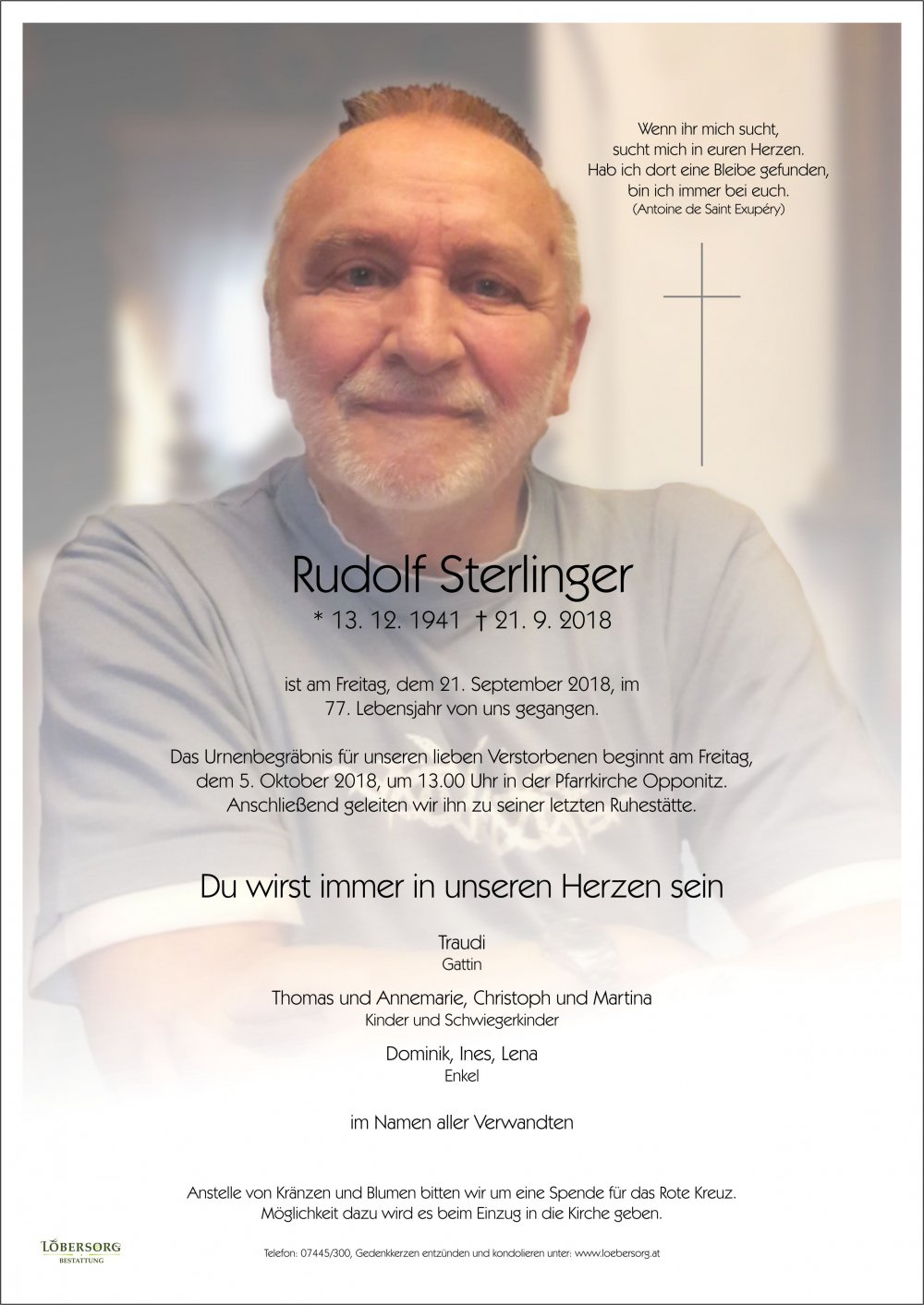 Parte von Rudolf Sterlinger
