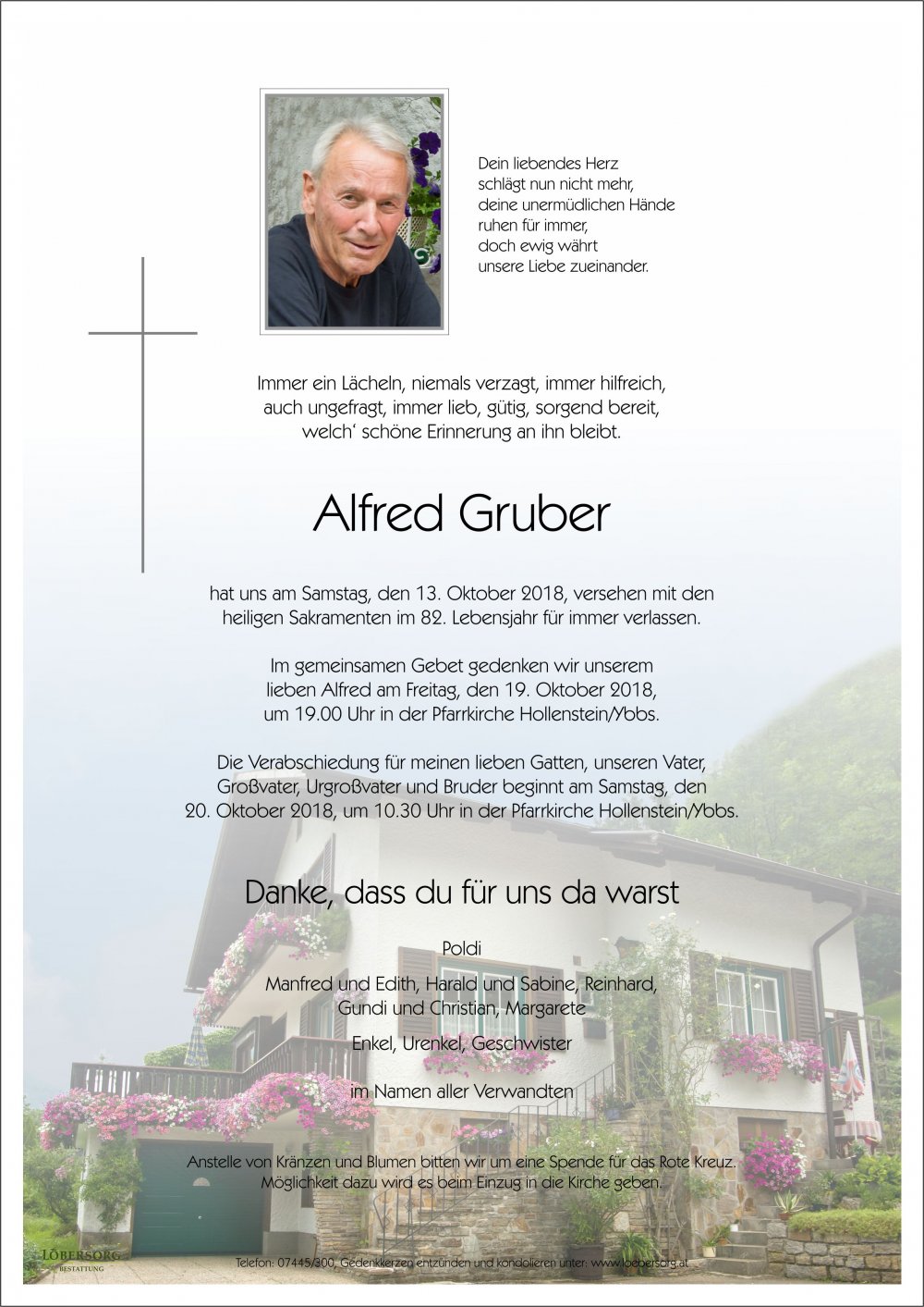 Parte von Alfred Gruber