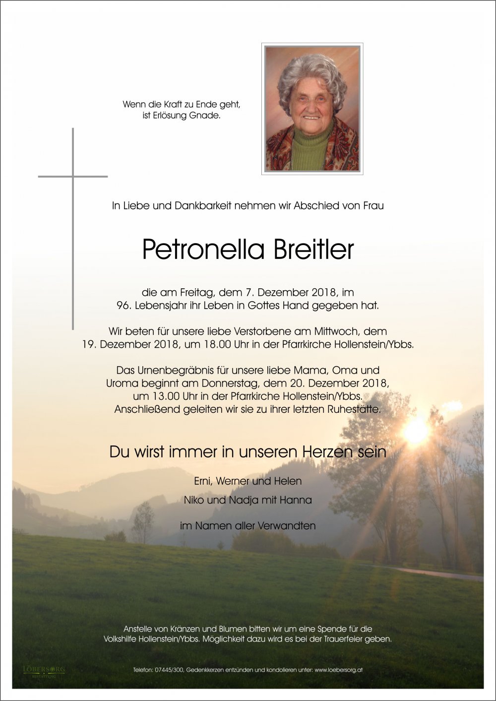Parte von Petronella Breitler