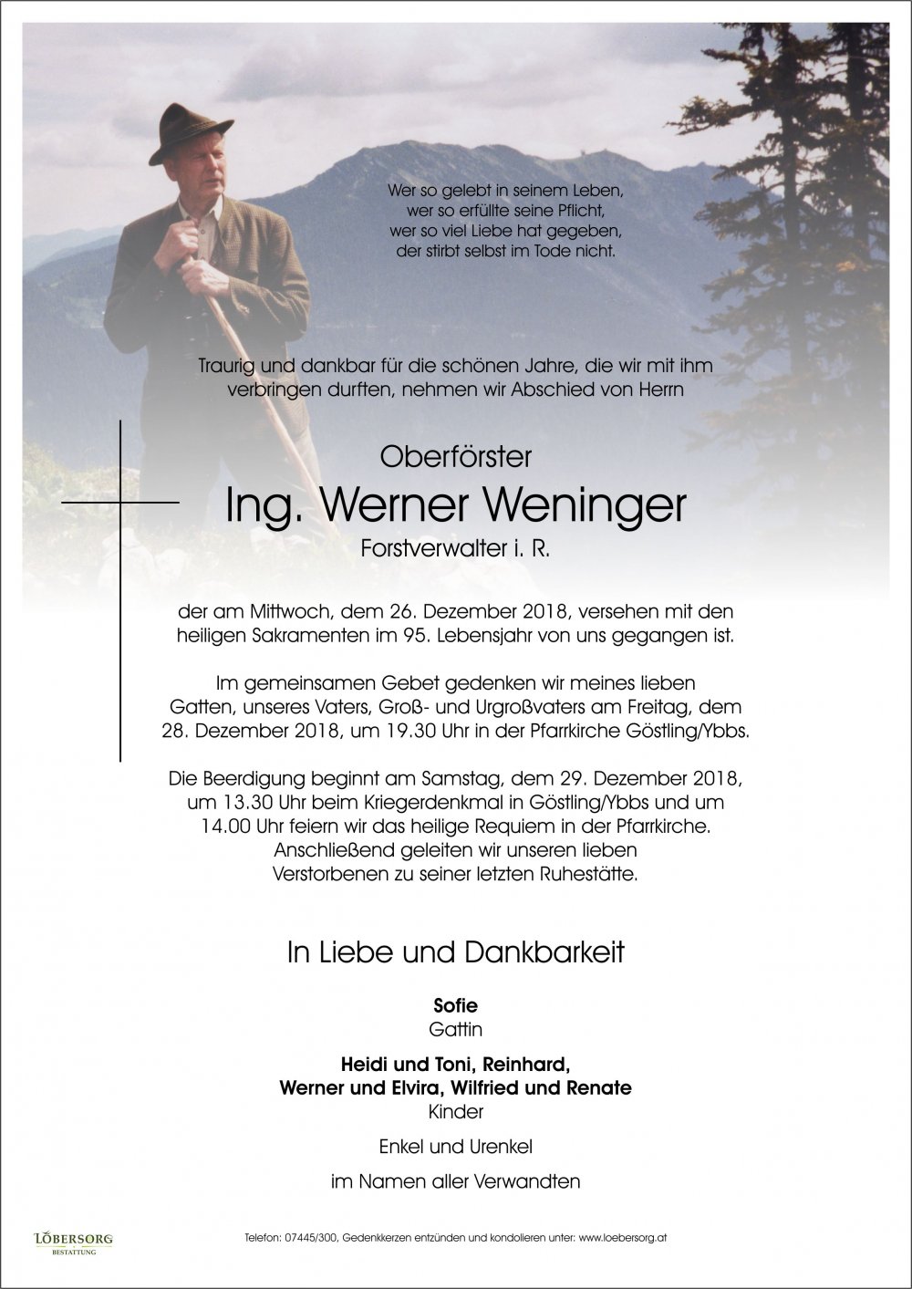 Parte von Werner Weninger