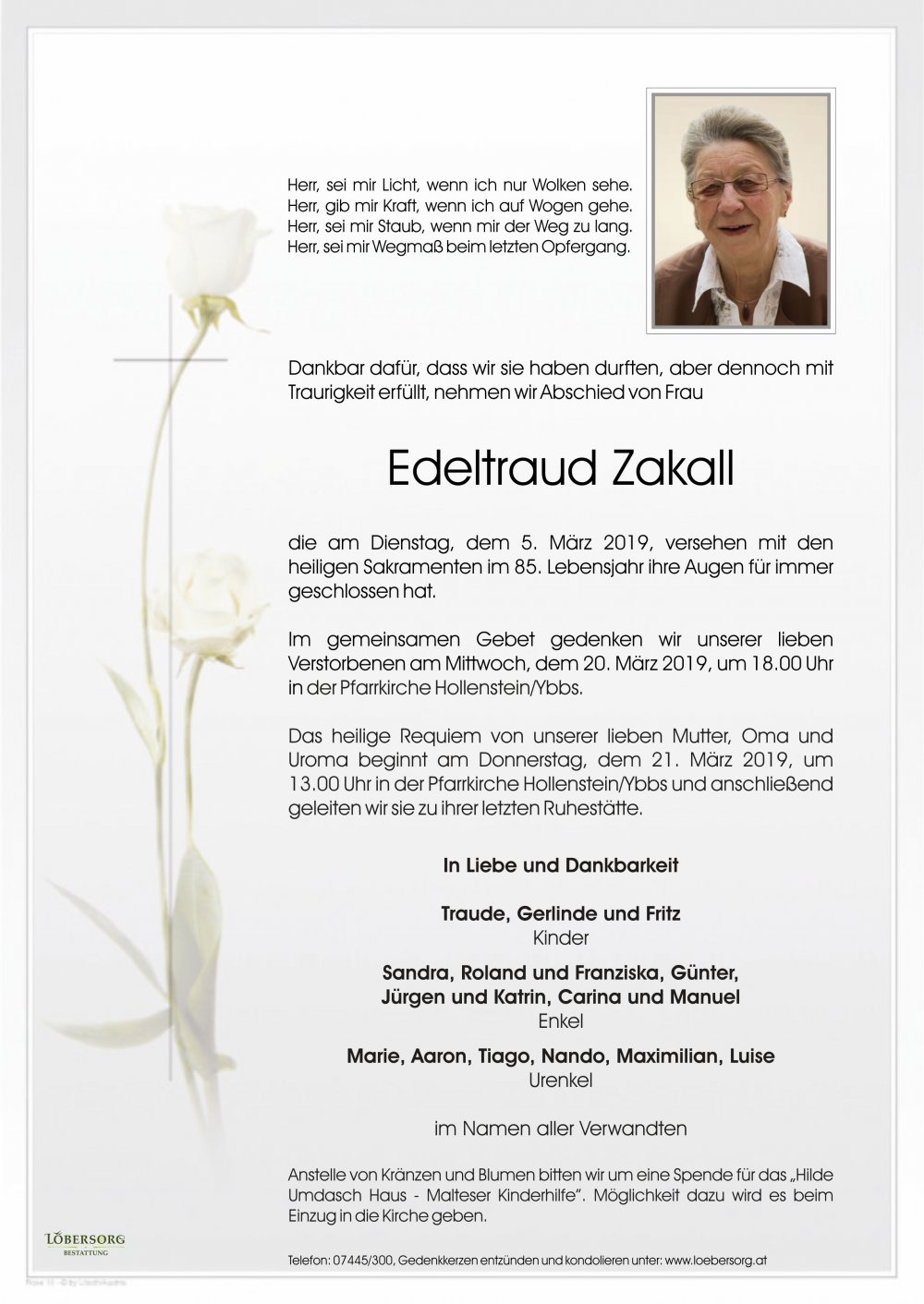 Parte von Edeltraud Zakall