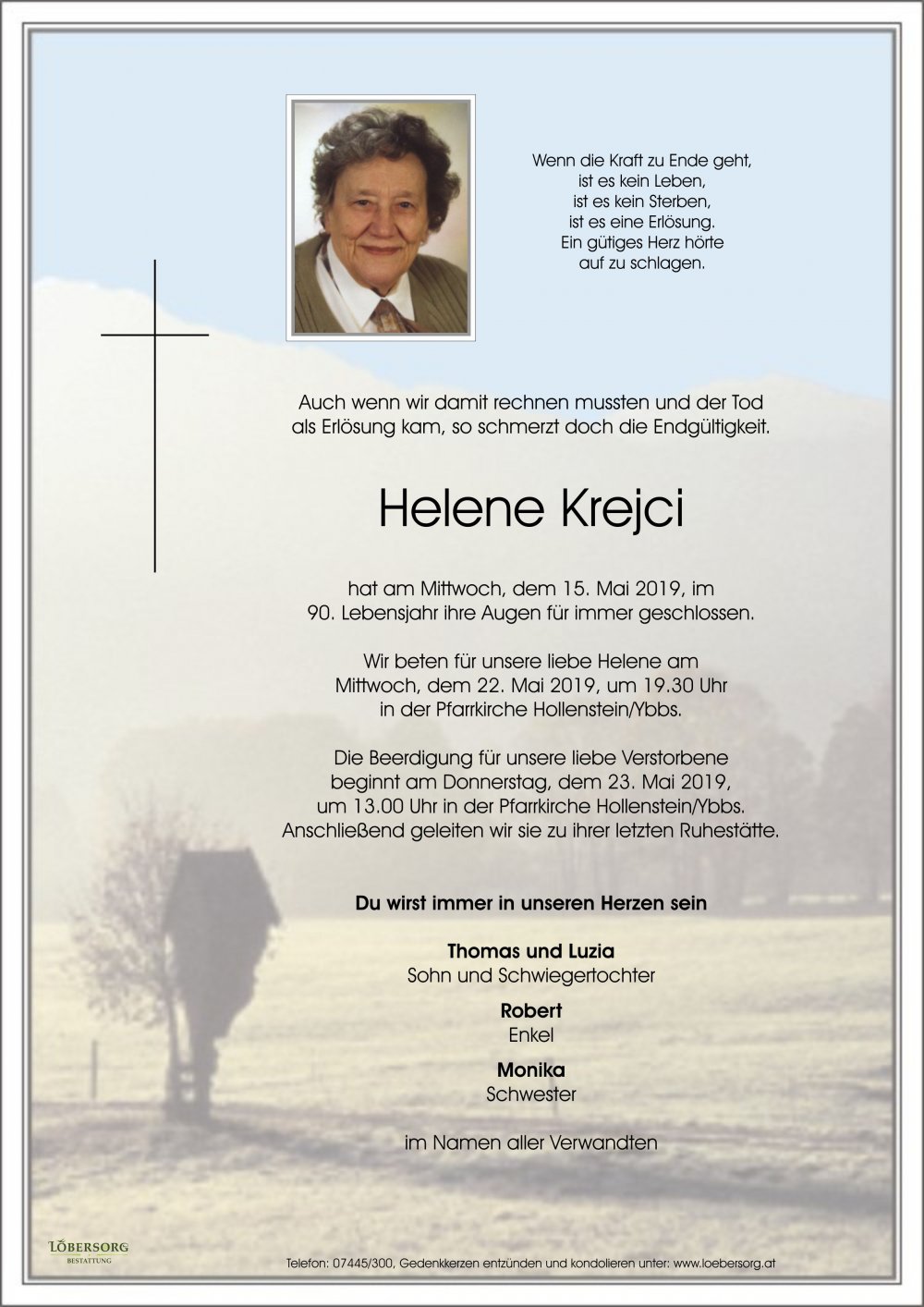 Parte von Helene Krejci